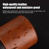 7artisans Universal Leather Lens Waist Bag - Anti-Fall, Waterproof, Pressure-Resistant