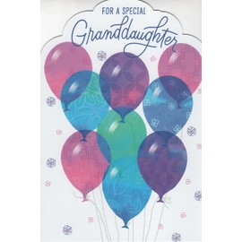 Happy Birthday Card for a Special Granddaughter - The Day You Were Born Will Always Be a Special Day to Remember... But the Unique Person You are Today is Even MORE Reason to Celebrate!