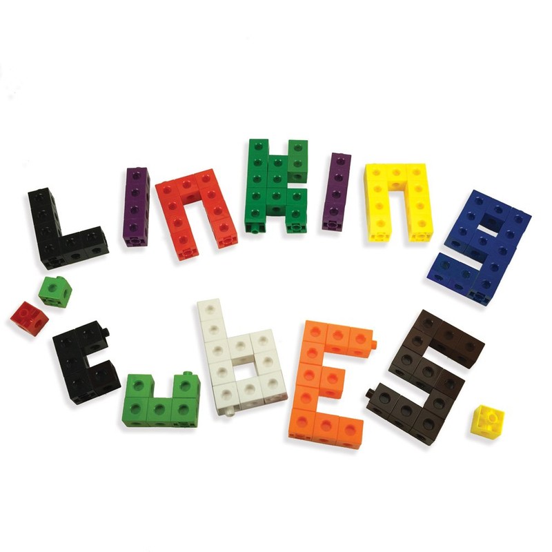 EAI Education Linking Cubes: 2 cm - Set of 100