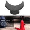 Bottle Jack Lifting Axles Saddle Heavy Duty Iron Black for