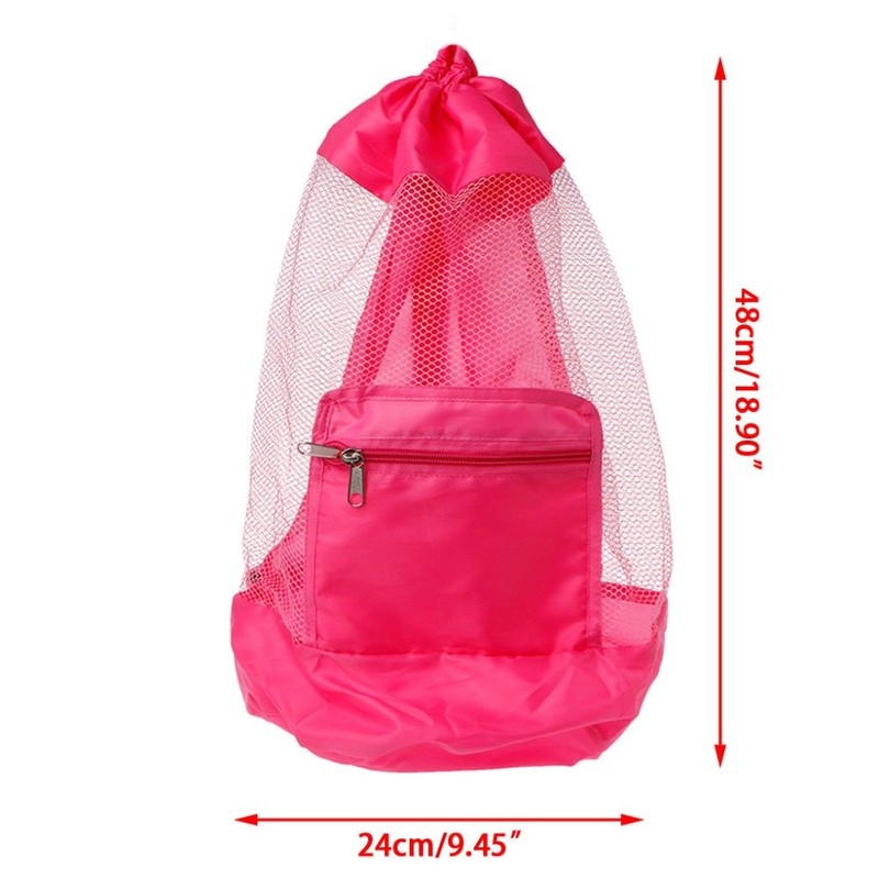 Kingsie Mesh Bag Toy Storage Bag Sandbox Bag Sand Play