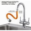 Tissting Extensión De Grifo Giratoria 360° Tubo Flexible 27cm Conector