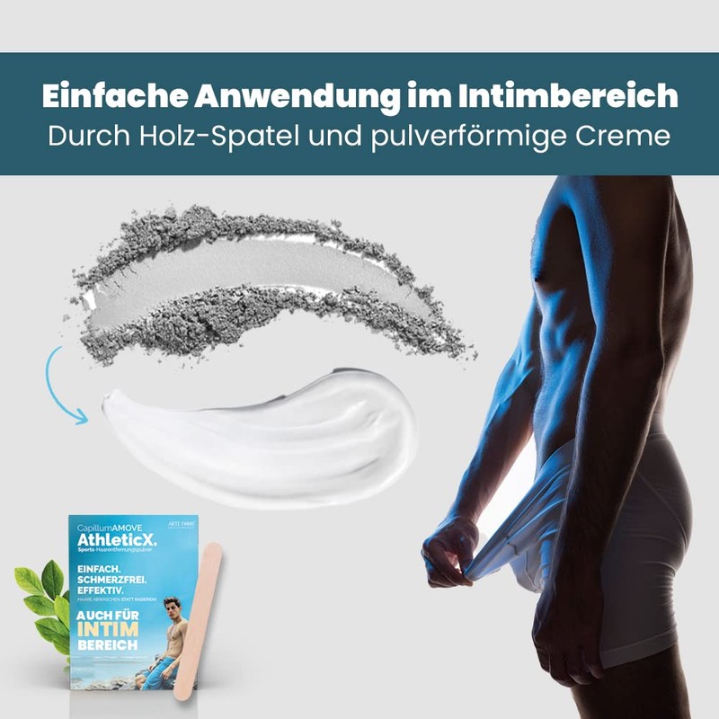 500g Capillum Amove Natural Ganzkörper Hair Removal Without Pain – Derma Test