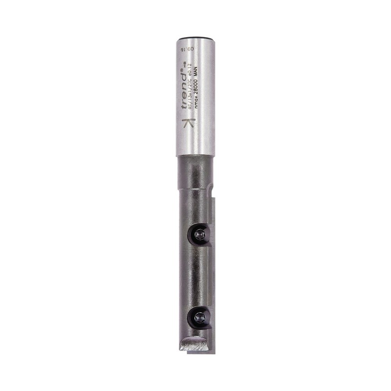 Trend Professional Rota-Tip Single Blade Straight Router Cutter, 1/2 Inch