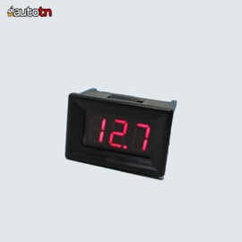 1-Function Built-in Mini Voltmeter Volt Gauge Voltage Checker / 1기능 매립형 미니 볼트메타 볼트게이지 전압체크기