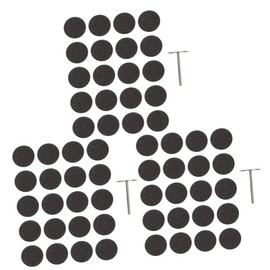 Minkissy 3sets Manicure Sandpaper Disc Kit for Exfoliating Dead Skin and Calluses Includes Polishing Slices and Metal Bit for Nail Trimming and Grooming