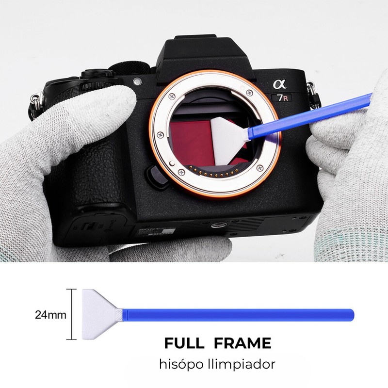 K&F Concept Kit de Limpieza Sensor Full Frame DSLR SLR