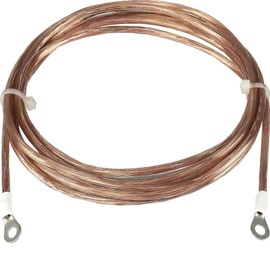 WM-GL200 Grounding Cable for Grounding Plates of EMF Paint, Fabric, Canopies, Blankets and Bedding (Length 200cm / 78.74Inch)