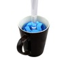 Cepillo de esponja de cristal suave al tacto, mango transparente