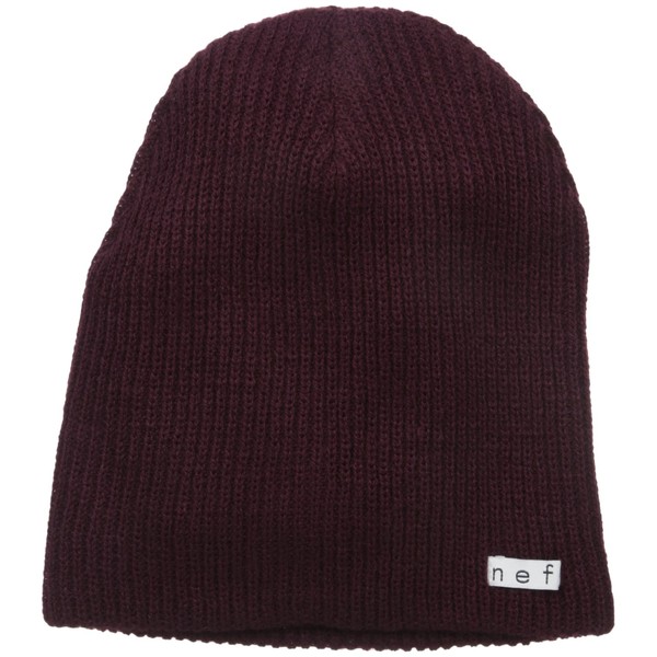 NEFF mens Daily Beanie Hat, Port, One Size US