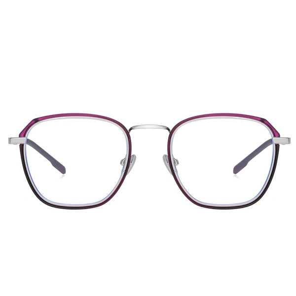 DUCO Blue Light Glasses For Women Computer Glasses Blue Ray Blocking Glasses For Men Womens Fashion Eyeglasses W014
