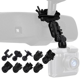 Triplinger Dash Cam Rear View Mirror Mount for Rexing Rove SASINON SUVCON Miden BAEASU Azacvb lensuge DoHonest iZEEKER Galphi BOOGIIO Otovoda Miofive Lensuge zhiroad Neideso Avylet Camera Holder