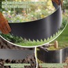 3 Pack Steel Serrated Hillside Planters, Erosion Control Hillside Planters
