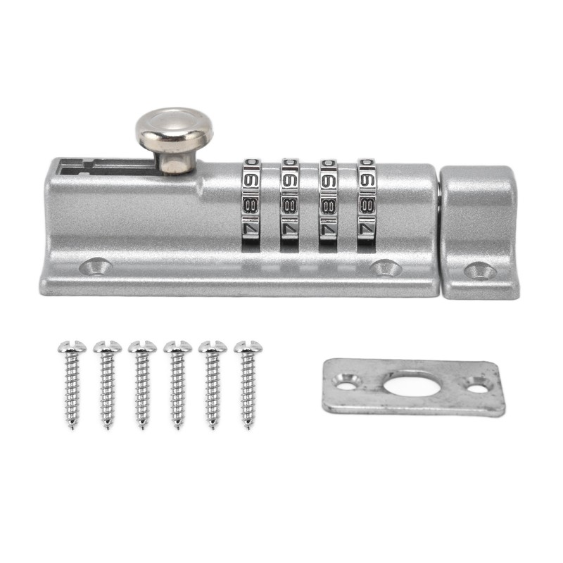 Combination Locking Bolt Safe Password Durable Rust Resistant Coating 4