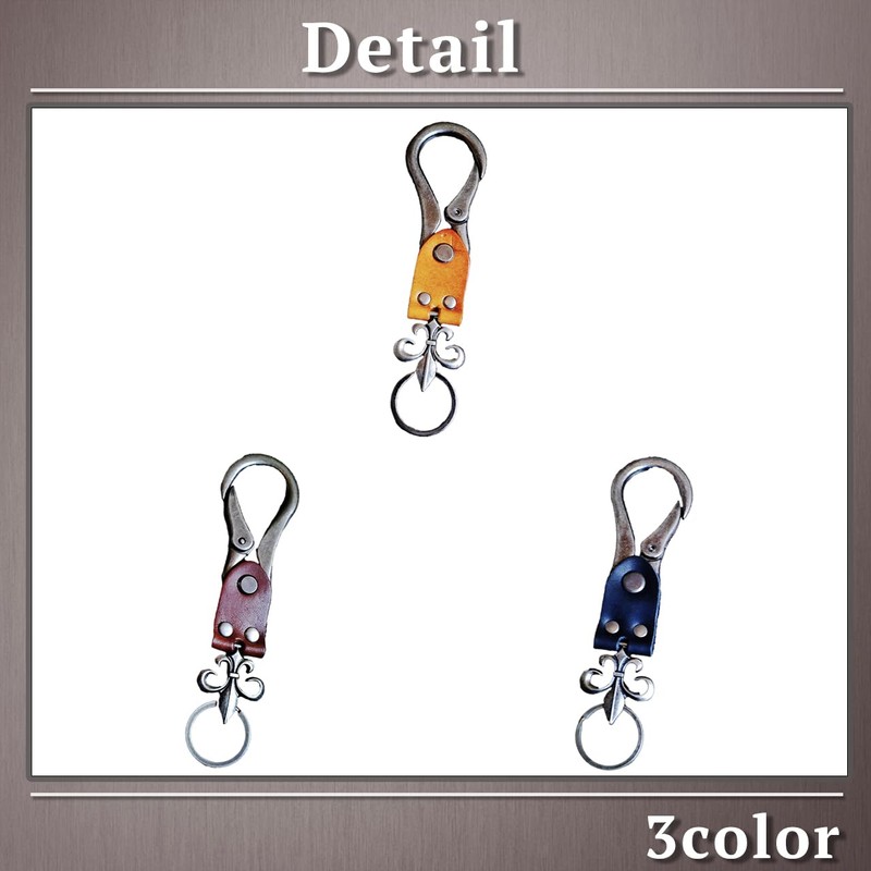 [ワン リミテーション] キーホルダー キーリング チャーム カラビナ付き ダガー おしゃれ メンズ レディース