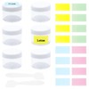 Travel Sample Pots Empty Cosmetic Jars 20ml Clear Cream Container