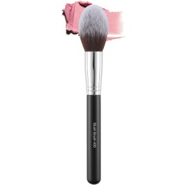 ENERGY Blush Brush for Makeup Cheeks Tapered Highlighter Face Makeup Brush For Loose,Cream,Minerals or Pressed Blusher Contour Bronzer Setting Powders Fluffy Large Powder Brush Vegan Synthetic Black