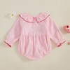 mlpeerw My First Valentines Baby Girl Outfit Newborn Heart Smocked