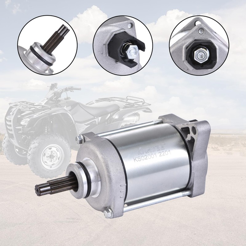 KARSEE Starter Motor High Torque Replacement for Honda Rancher 420
