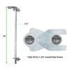 HITTITE 36" Chain Link Drop Rod for Double Gate, Pull