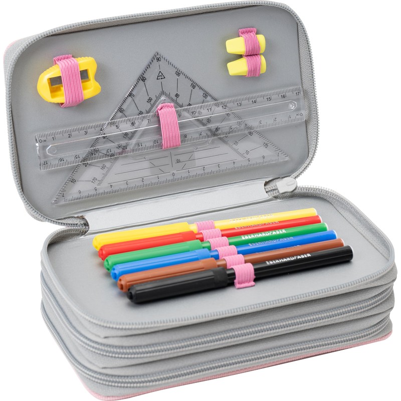 EBERHARD FABER Triple Decker 577474 Pencil Case with 36 Writing