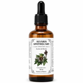 Aceite de Ricino con Vitamina E – Hidratación Profunda y Fortalecimiento, Estimula Crecimiento de Cabello, Cejas, Pestañas y Barba, Fórmula Ligera con Coco Fraccionado, Cuidado Capilar y Facial