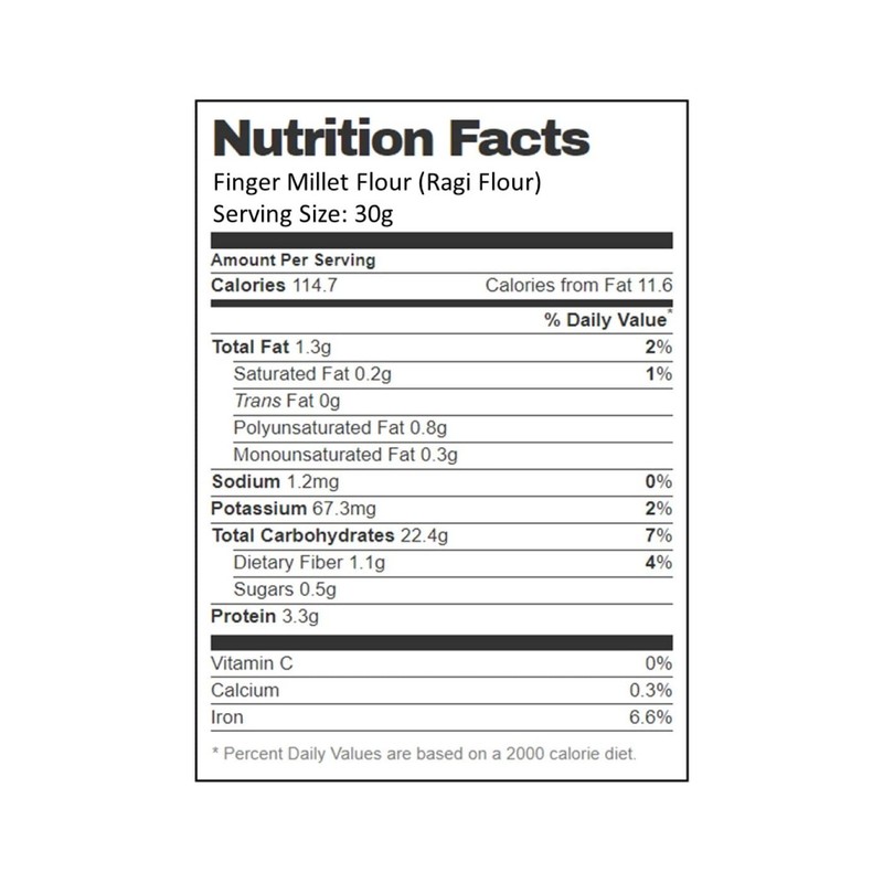 Aiva Finger Millet Flour | Ragi Flour (4 LB) –