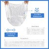 Morgles Protectores Oídos Ducha Gorros Impermeables Desechables Grandes Plástico Baño