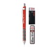 rOtring Tikky Mechanical Pencil Red Barrel + 12 Refills HB