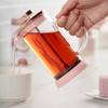 Pinky Up Riley Mini Glass Tea Press Pot, Coffee Maker,