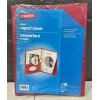 Staples 2-Pocket Folder with Fasteners Red 13390 - NEW!!! SEALED!!!