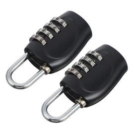 TEHAUX 2pcs Combination Luggage Locks Durable Travel Suitcase Padlocks with Compact Design for Gym Lockers and Storage Cabinets Easy Customs Access