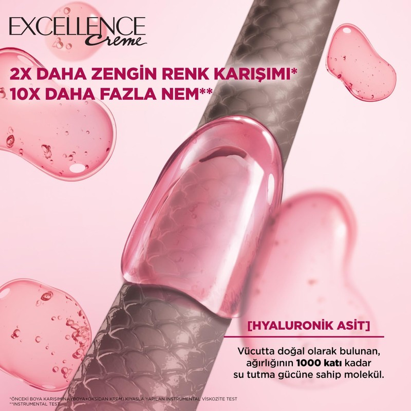 L'Oréal Paris Excellence Creme 6.1 Light brown hair colour