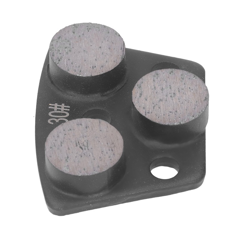 3Pcs Diamond Grinding Shoes Trapezoid Concrete Floor Cutting 3 Cylinder