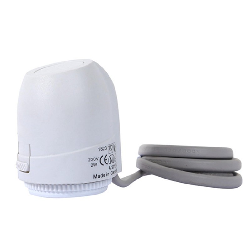 6X Floor Heating Valve NC AC 230V Electric Thermal Actuator