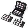 KIWIFOTOS 132 Slots SD Memory Card Case IP67 Waterproof for