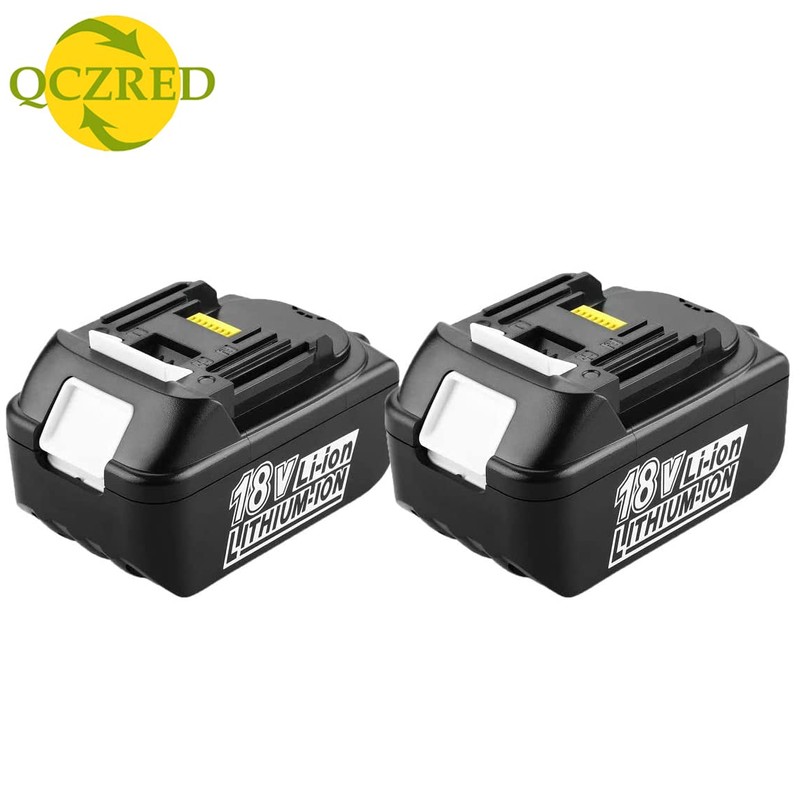 QCZRED 18V 5.0 Ah BL1850B Battery with DC18RC Charger Compatible