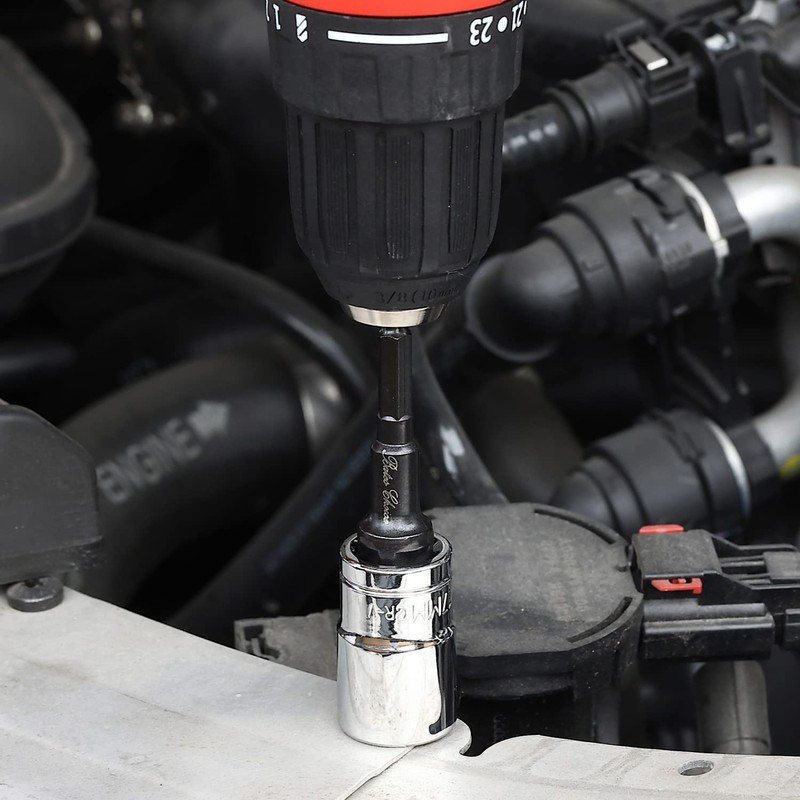 Bates Impact Socket Adapter Set, 3 PCS, 1/4", 3/8" and