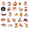 Fox Stickers for Laptop(50 Pcs),Gift for Kids Teens Adults Girl,Fox