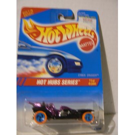 Hot Wheels Hot Hubs Series #1 of 4 Cars Cyber Cruiser on "Built-in Driver" Card Variant