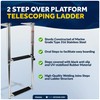 Five Oceans 2 Step Telescoping Swim Ladder, Over Platform -