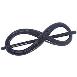 Topkids Accessories Chignon Hair Pin for Women and Girls, French Hair Pin, Hair Accessories for Women, French style, Hair grips, French Pin, Hair sticks, Hair pins (Black flower twist)