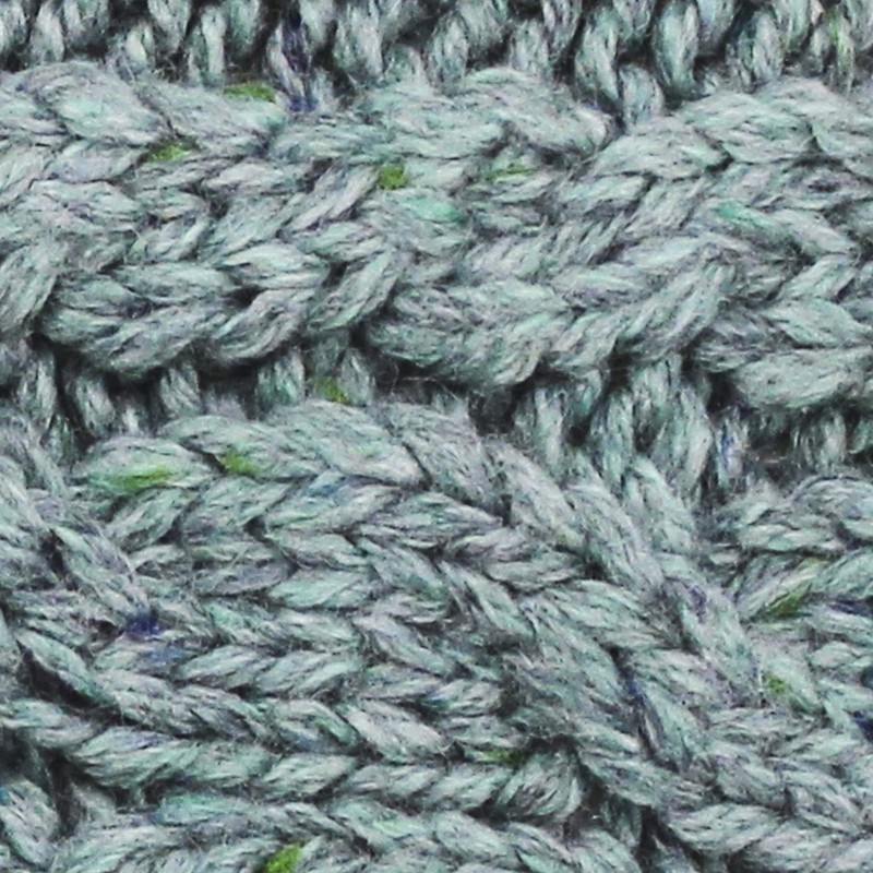 Aran Traditions Donegal Cable Knitted Style Button Headband (Jade)