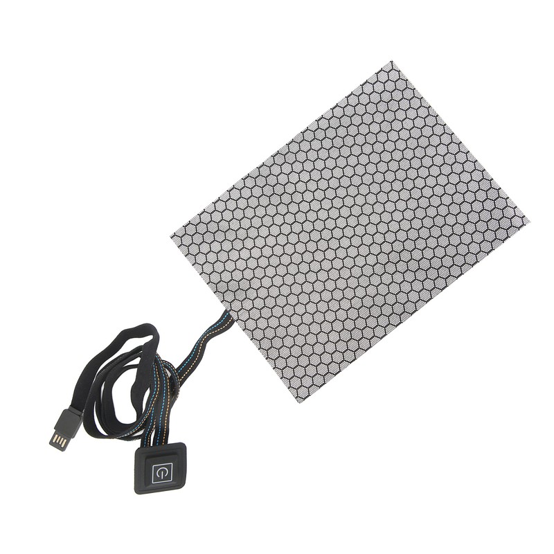 Flexible Clothing Heating Pad Fast Even Heating Safe Bend Resistant