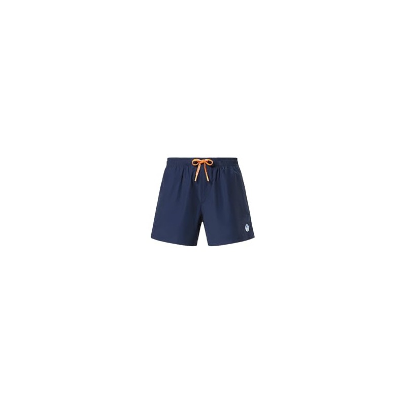 North Sails Men's 100% Recycled Polyester Swimming Trunks, Navy, X-Large,