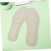 NOLITOY Lightweight Breathable Leather Insoles Bamboo for Damping Shock Absorption