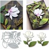 Flower Leaf Metal Die Cuts,Spring Flower Leaf Wedding Card Cutting