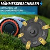 Blade Disc + 6 Replacement Blades Compatible with Segway Navimow