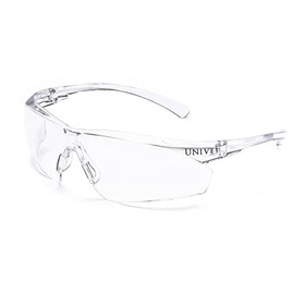 Univet 505U.00.00.00 "No.505U" Safety Goggles with Glass, Transparent