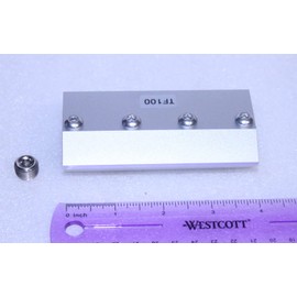 Air Knife Blower Air Blade Air Knife Systems Aluminum Alloy Gillette Air Knifes (4 inches (100mm) Length)